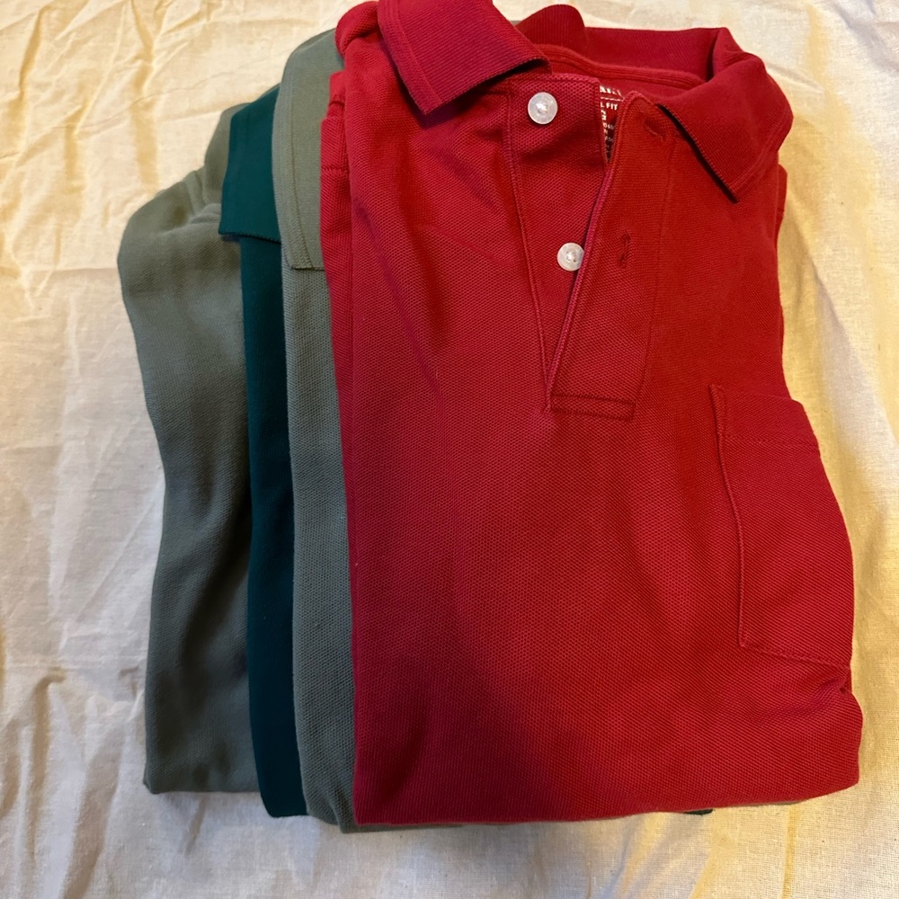 4 count L.L.Bean polos